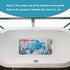 MOLFUJ 40 16 Inch Non Slip Bathtub Mat for Bathroom, X Sea Turtle Bath Tub Mat with Antislip Suction Cups and Drain