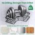 QHMCHLDZ 2 Pack Adhesive Shower Caddy, Corner Bath Organizer, Rustproof Stainless Steel Shower Shelves with Large