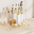 Counter Countertop 2 Bathroom Organizer Tier Storage Acrylic Corner Makeup Organizer for Perfume Stand, Vanity Holder