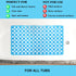 Non-Slip Bath Mat for Tub, 30 x 17 Inch Machine Washable Shower Mat with Suction Cups, Quick Drain Bathtub Mat for