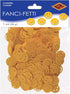 Beistle Fanci-Fetti Smile Faces Party Supplies, 1 oz, Yellow