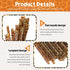 Leopard Straws Bulk, Reusable Plastic Cheetah Animal Straws with Cleaning Brush for Women Tumblers, 27 Pieces