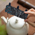 Amosfun Insulated Teapot Handle Gloves - Printed Pot Sleeve Cover for Frying Pan Handle, Non-Slip Kitchen Decor
