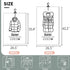 meetall 4Pack Hangers.2pcs 26.3x35.4inch(67x90cm) 2pcs 26.3x43.3inch (67x110cm).Work Hanging Vacuum Storage Bag