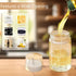 Kwude 3-Pack 3.38oz Leakproof Small Glass Oil and Vinegar Dispenser Bottles - Perfect for Kitchen Use - Each