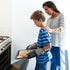 Kitchen Oven Mitts Set of 4, Non-Slip Cotton, Heat Resistant & Machine-Washable, Includes Long Mit, Mini Mitts & Pot