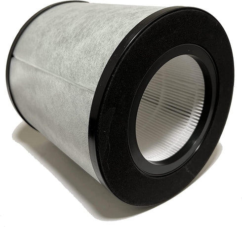 Nispira 3-in-1 True HEPA Activated Carbon Filter Replacement for Elechomes Air Purifier, 2 Pack