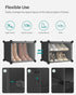 6-Tier Closet 24 ULPC033B01 SONGMICS Shoe Rack Organizer, Shoe Storage Cabinet for and Entryway, Holds Pairs of Shoes