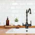 Farmhouse Wood Tray, Rustic Wooden Pedestal 12 * 5.5 * 2 inches for Kitchen Counter and Bathroom Decor