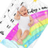 80"x60" Sublimation Blanket Thick Sublimation Throw Blanket Heat Press Make My Own Blanket White Blank Blanket Custom