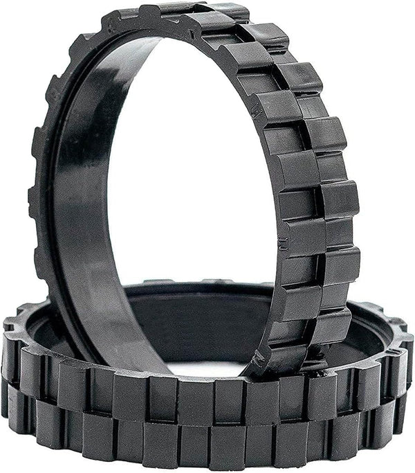 Tires for iRobot Roomba Wheels Series 500, 600, 700, 800, 900, Anti-slip Replacement for All Roomba Models (Pack of 2)