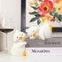 Cute Bookends, Cute Hug Ducks Decorative Bookend, Book Ends for Shelves, Cute Home Decor Unique Book Holders Book