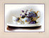 Country Wall Decor Art Print Poster, Violets Flowers & Kettle Tea Pot Still Life (16x20)