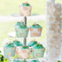 Uiifan 60 Pcs Floral Paper Baking Cups, Disposable Greaseproof Muffin Baking Cups for Party Decorations
