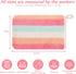 PHOGARY Set 6 Pack 6"x8" Washcloth Small Hand Towels for Face Body Bathroom, Super Absorbent & Soft Coral Fleece Facial