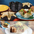 EKDJKK Taco Salad Bowl Maker Molds, 4 Packs Non Stick Carbon Steel Baking Bowls for Taco Shells