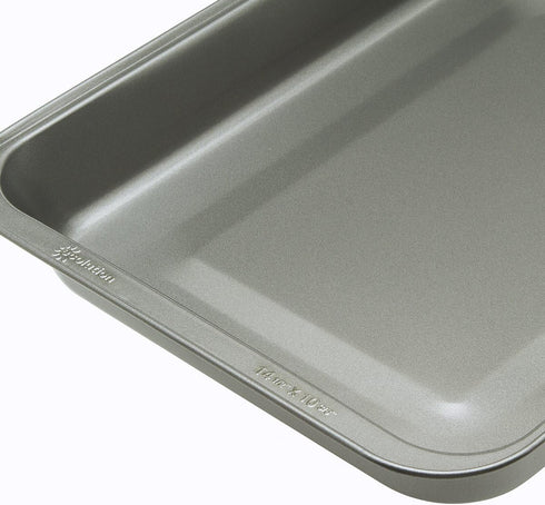 Ecolution Bakeins Non-Stick Heavy Duty Carbon Steel Roasting Pan, Gray
