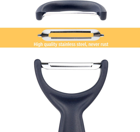 Tagefa Potato Peeler Y Shaped Vegetable Peeler, Premium Ultra Sharp Fruit Peeler for Kitchen