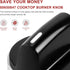 AMI PARTS 00650847 Cooktop Stove Knobs, Fit for BOSCH, Replace 00650847 650847 1999734, 5 pcs