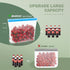 Dishwasher Safe Reusable Storage Bags - BPA Free PEVE Stand Up Sandwich Bags, Leakproof Gallon Freezer Bags