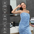 8 Set,2 35x70 Inches 2 4 Pcs Blue Bath Towel Pcs Oversized Towels Pcs Hand Towel Pcs Washcloth Bathroom Towel Quick Qry