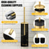 Set BESy Toilet Brush and Holder, Toilet Cleaner Bowl with Two Brush with Extra Long Handle, Durable Bristles Toilet