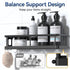 YASONIC Shower Caddy Adhesive, Rustproof Shower Shelves for Inside Shower, Large Capacity Bathroom Organizers