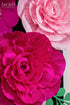3D Letjolt Giant Paper Flowers Decoration for Wall Artificial Flowers Wedding Backdrop Handcrafted Rose for Baby Shower