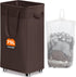 CHICVITA Rolling Laundry Hamper with Wheels, 75L Clothes Hampers for Laundry and