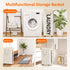 Optish 90L Laundry Basket with Wheels, Rolling Laundry Hamper with Wheels, Large Clothes Hamper on Wheel with Removable