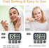 XREXS Digital Kitchen Timer, Magnetic Countdown Cooking Timer Clock with Large LCD Display and Loud Alarm