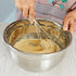Stainless Steel Mixing Bowl - 5 Quart Metal Kitchen Aid Mixing Bowl for Baking, Cooking, and Food Storage