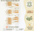Set 3 CNK Nursery Floating Book Shelves for Wall Mounted of Book Shelf for Kids Room, Toddler Room, Baby Rooms Natural