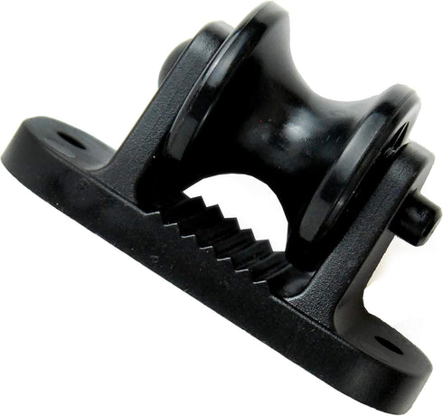 Zareba Black Plastic Roller Insulator for Wood Posts, 10 Pack for Electric Fencing