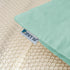 HWY 50 Aqua Green Velvet Throw Pillow Covers 20x20 Inch, Pack of 2 Soft Cozy Solid Decorative Cushion Cases for Couch