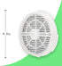 GL2103 HEPA Filter Replacement Compatible with RIGOGLIOSO, JINPUS, LTLKY Air Purifiers, 2-Pack 3-in-1 Filters