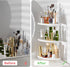3-Tier Countertop Corner Spice Rack Kitchen Bathroom Organizer Vanity Tray Cosmetic Makeup Storage Standing Shelf