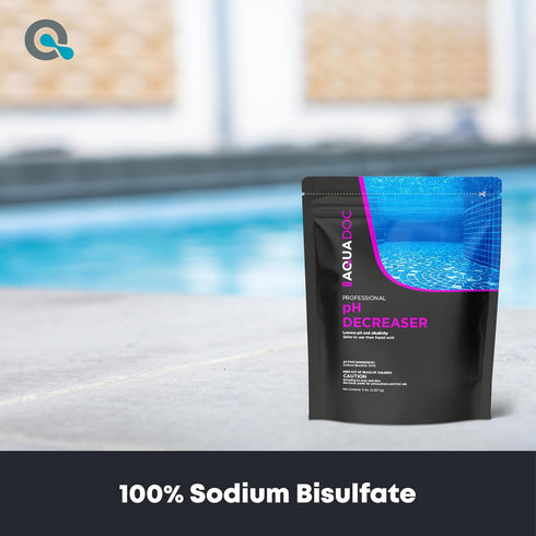 5lb MAV AquaDoc pH Down for Pools - - Sodium Bisulfate pH Decreaser for Pool & Alkalinity Decreaser - Easy Dissolving