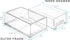 Sorbus Medium Clear Stackable Storage Drawers - Plastic Storage Drawers with Handles for Craft, Clothes, and Bathroom