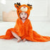 Arkwida Cozy Wearable Blanket Hoodie for Kids Toddlers Hooded Towels Soft Wearable Throw Blanket Hoodie for Boys Girls