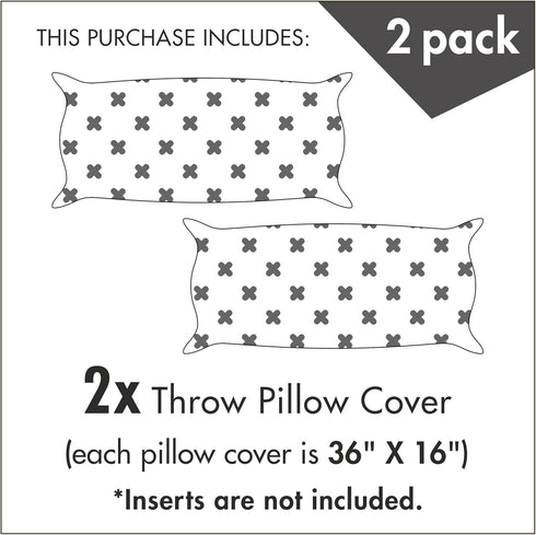 Pack 2, 2 Pcs-36" 16", Ambesonne Crabs Pillow Cushion Cover of Sea Animals Theme in Watercolor Style Effect a Big Crab
