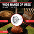 CDN Ovenproof Meat Thermometer, NSF Certified Pro Accurate, 2" Dial, Waterproof, Easy-to-Read