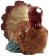 Pacific Giftware Turkey and Pilgrim Magnetic Ceramic Thanksgiving Salt and Pepper Shakers