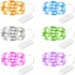 6 Pack Fairy Lights Battery Operated Lights, 7ft 20 Led Multicolor Mini