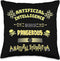 Funny AI Tech Geek Sarcastic Throw Pillow, Multicolor, 16x16