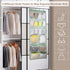 18 Pockets Over the Door Storage Organizer, 2 Pack Hanging Shelf with 4 Hooks for Toddler Clothes, Accessories,