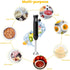 Cordless Immersion Blender with Egg Whisk and Chopper, Rechargeable Turbo Mode Hand Mixer, 2-in-1 Heavy Duty Portable