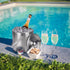 NBNSTHV 3L Double-Wall Insulated Stainless Steel Ice Bucket with scoop for Cocktail Bar - Metal Ice Bucket for freezer