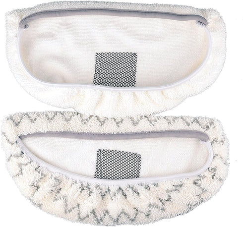 Washable Microfiber Mop Pads Replacement for Bissell Powerfresh 1940 Series Steam Mop (2 Packs)