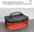 Portable Mini Car Microwave 12V Electric Oven - Fast Heating Picnic Box for Travel Camping Food Cooking, Black